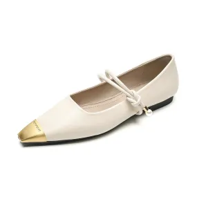 binfenxie  -  2024 Spring New Shoes for Women British Style Trend Mary Jane Shoes Fashion Classic Casual Shoe Pointed Toe Womens Flat Shoes