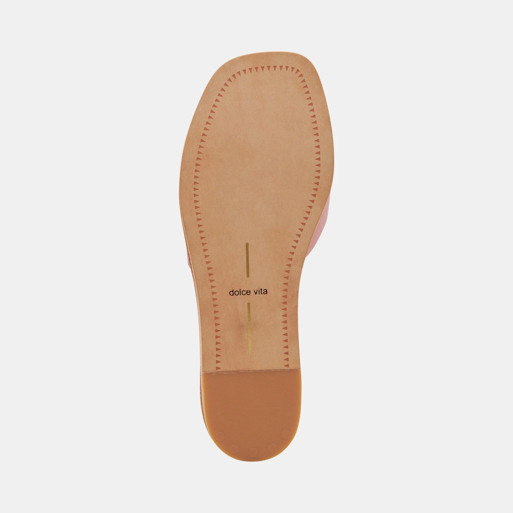 CABANA SANDALS DARK ROSE LEATHER