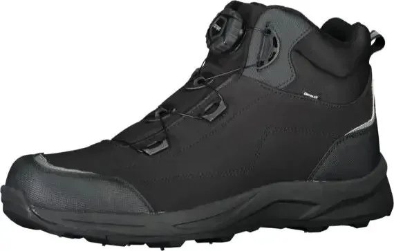 Halti Unisex Yukon Mid DrymaxX Spike Shoe Black | Buy Halti Unisex Yukon Mid DrymaxX Spike Shoe Black here | Outnorth