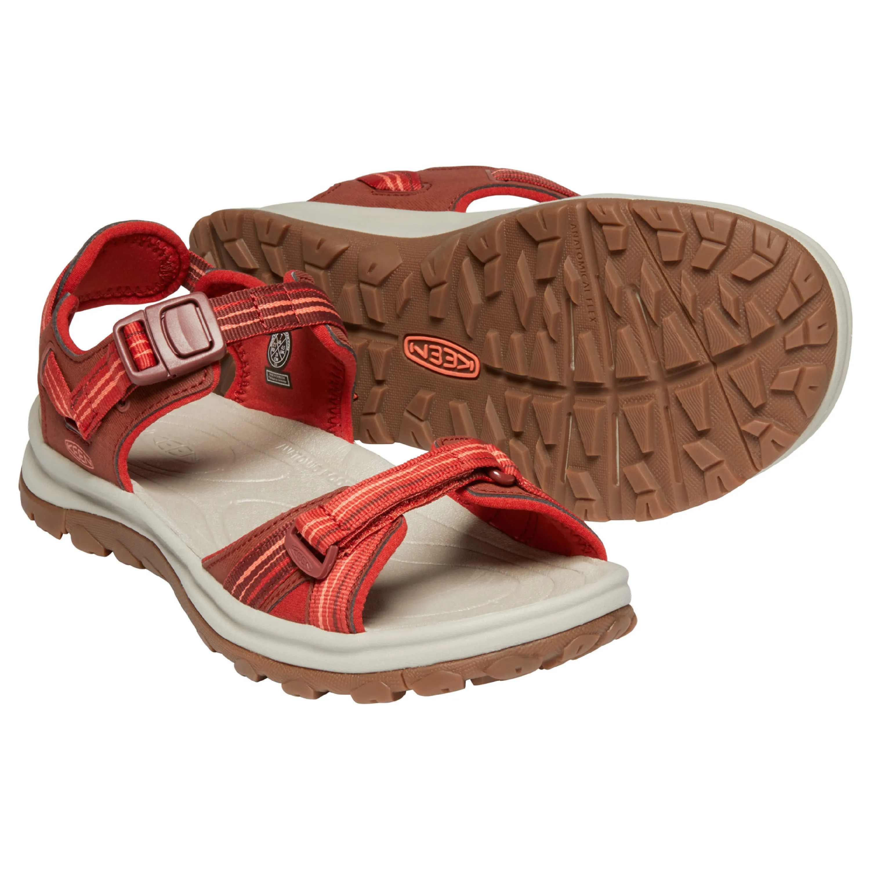 Keen Women&#x27;s Terradora II Open Toe Sandal Dark Red/Coral | Buy Keen Women&#x27;s Terradora II Open Toe Sandal Dark Red/Coral here | Outnorth